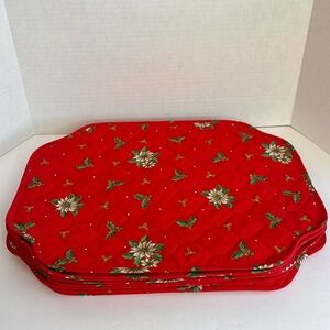 PLACEMATS (SET OF 9/FLORAL)